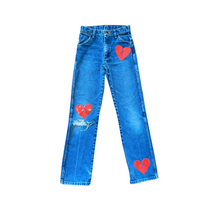 Load image into Gallery viewer, BROKEN HEART JEANS
